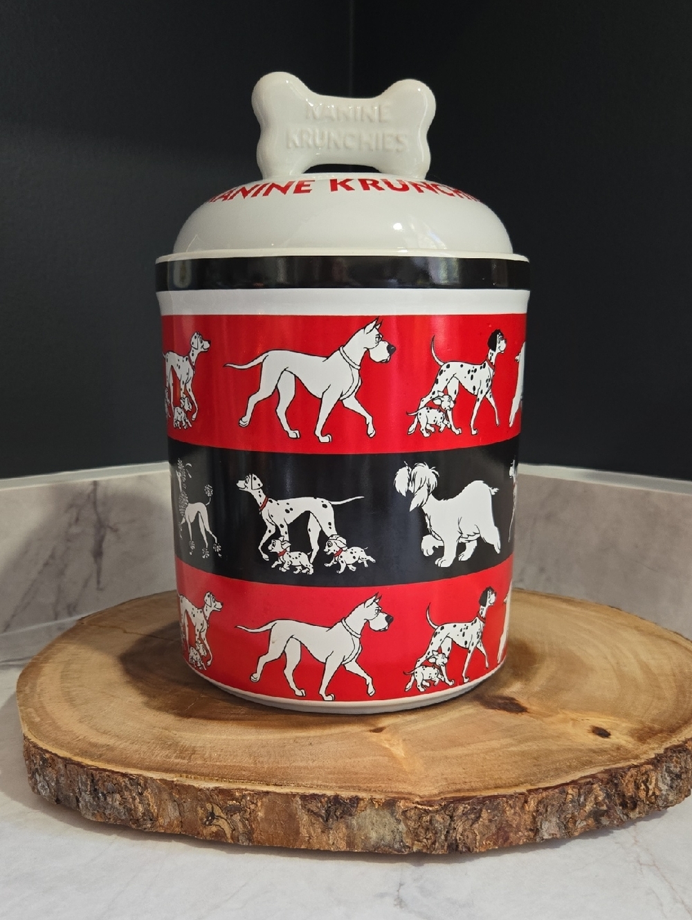Disney 101 Dalmations Cookie Jar
